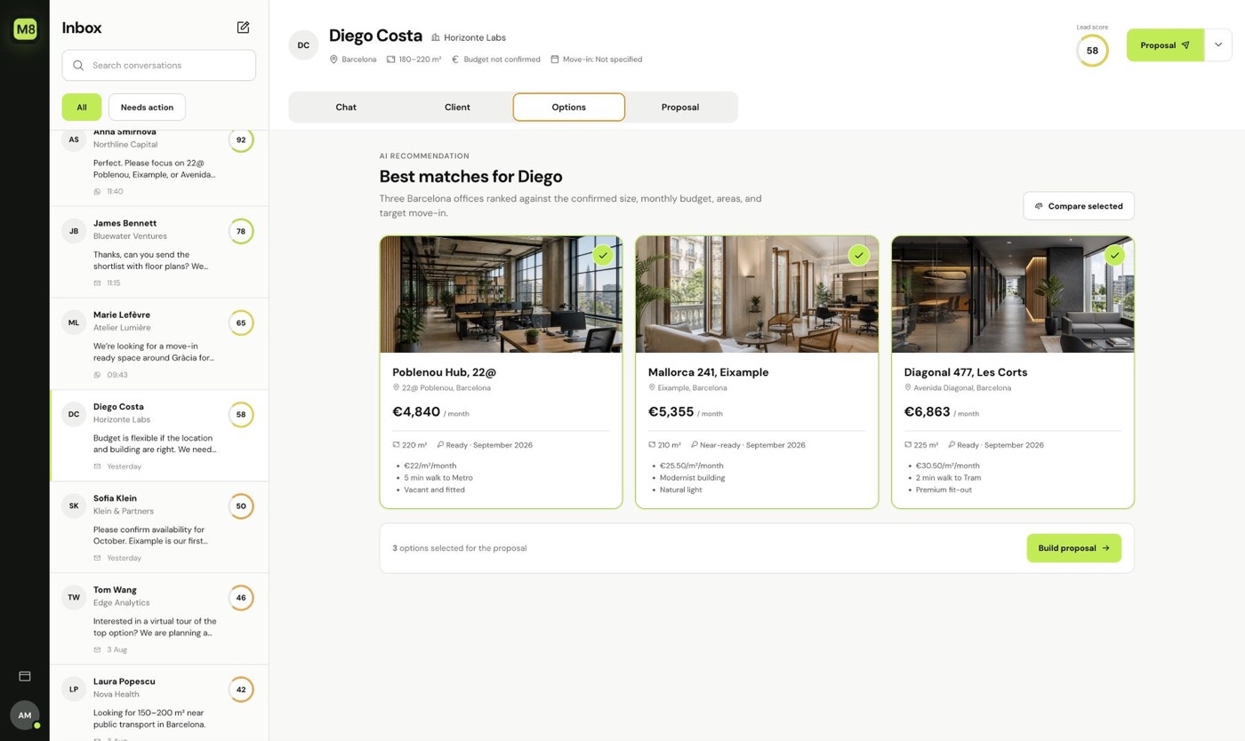 Tailored property recommendations